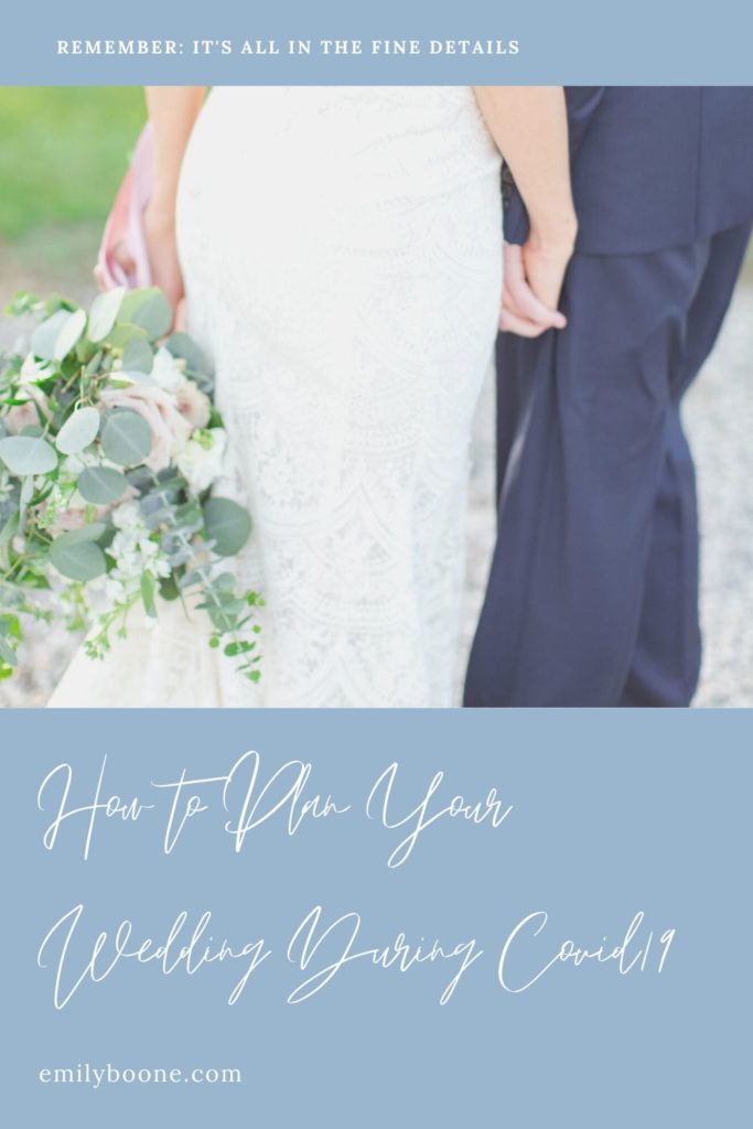How to Plan A Wedding During COVID19